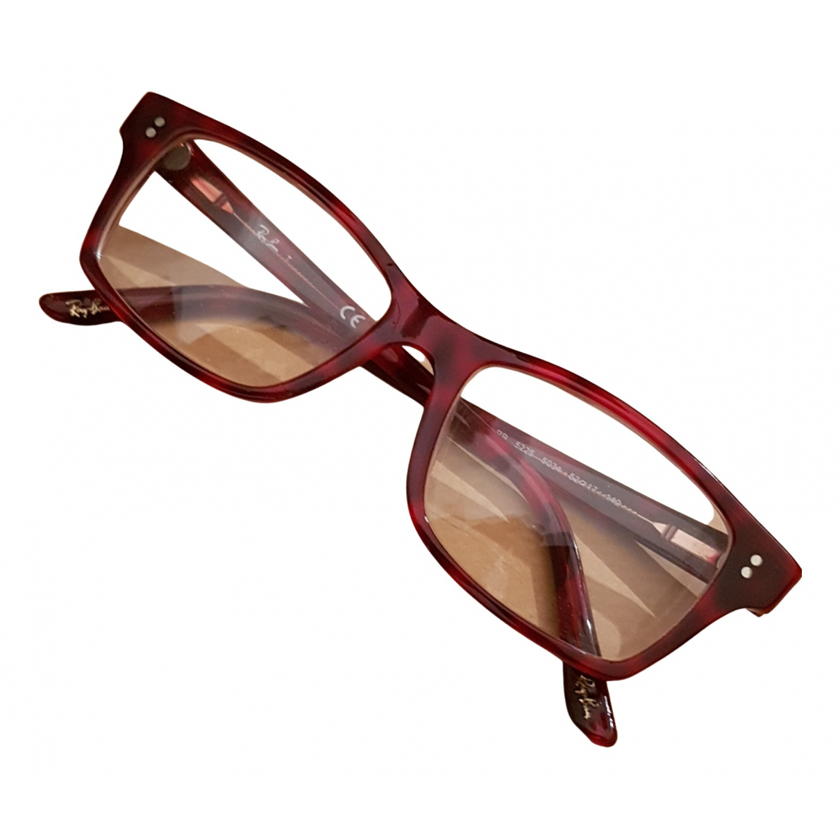 Sunglasses Ray-Ban Red in Plastic 